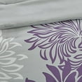 thumbnail image 3 of Madison Park Maible Complete Comforter et Cotton Ensemble de Draps Très Grand Violet, 3 of 4