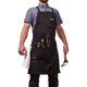 thumbnail image 2 of Delantal de lona gruesa para jardinería, barbacoa, peluquería, ropa de trabajo, pantalones, delantal para carpintería, 2 of 6