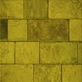thumbnail image 1 of Ahgly Company Machine Washable Indoor Square Transitional Yellow Area Rugs, 5' Square, 1 of 7