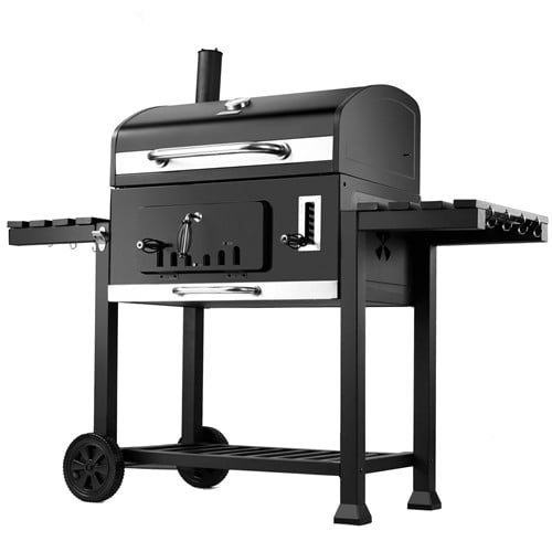 Royal Gourmet CD2030 30-Inch Charcoal Grill, 750 Square Inches, 6 Adjustable Heights, Backyard Patio BBQ Outdoor Cooking -
