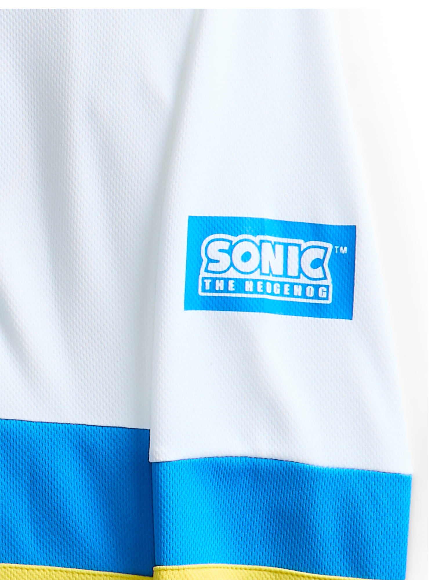 Sonic the Hedgehog Boys and Big Boys I'm Outta Here Graphic Hockey Jersey, Sizes 4-18