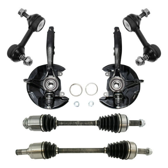 TRQ Front Suspension & Drivetrain Kit Fits 2008-2012 Honda Accord PSA48864