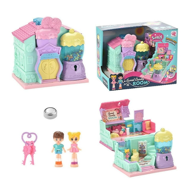 Girl Toy Doll Houses Furniture Playing Dollhouse Toys For Kids Boys And Girls 3-6 Years Gifts
