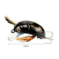 thumbnail image 5 of 3.8cm/4.1g Floating Fishing Bait 3D Eyes Bright Color Anti Corrosion Minnow Bait Fishing Accessory, 5 of 7