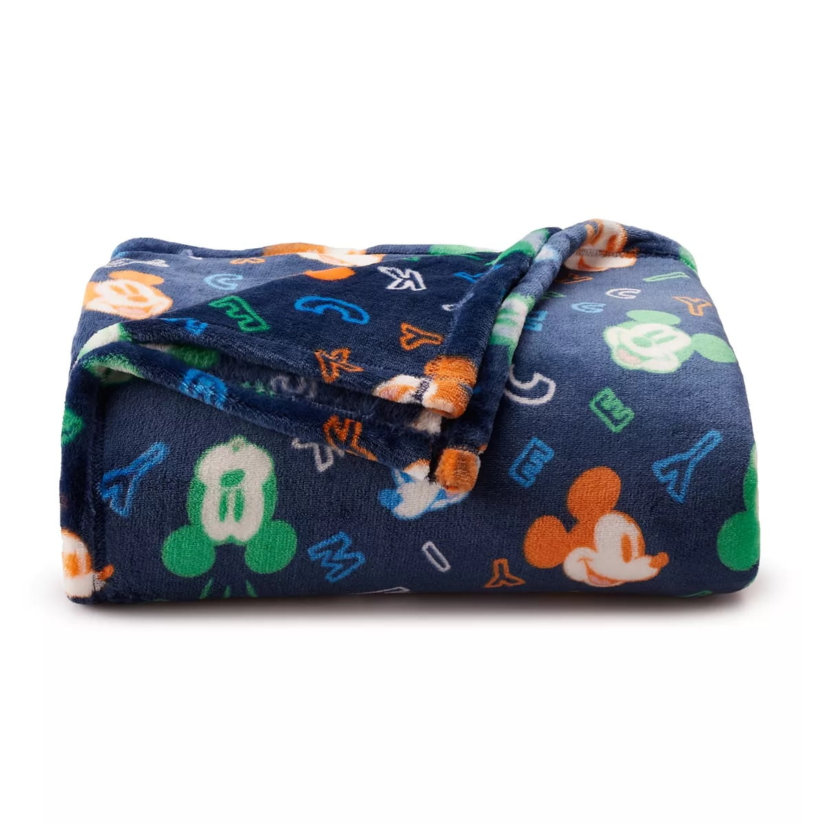 The Big One Disney's Oversized Supersoft Printed Plush Throw Dark