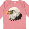 thumbnail image 4 of Inktastic Bald Eagle Boys or Girls Long Sleeve Baby Bodysuit, 4 of 5