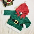 thumbnail image 5 of Afdoent Toddler Boys Girls Jacket Festive Santa Jacket For Boys Long Sleeve Warm Winter Coat With Soft For Holiday Parties And Events 18-24 Months, 5 of 9