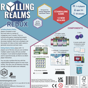 Rolling Realms Redux by Jamey Stegmaier | A Roll-and-Write Strategy Board Game from Stonemaier Games