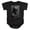 Batman, variant on The Batman (2022) Worn Portrait Unisex Infant Snap Suit for Baby (24 Months) Black