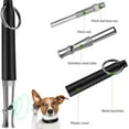 thumbnail image 4 of Paquete de 2 silbidos para perros, para dejar de ladrar a los vecinos, silbato para perros silencioso ultrasónico ajustable, entrenamiento profesional para perros, 4 of 5