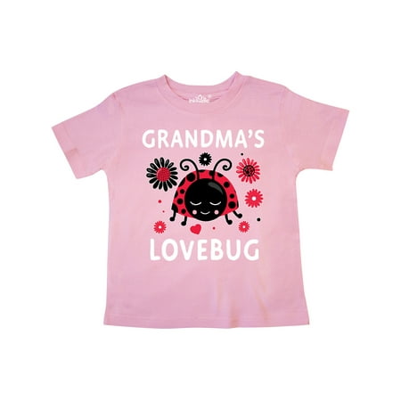 

Inktastic Valentine s Day Grandma s Lovebug Gift Toddler Boy or Toddler Girl T-Shirt