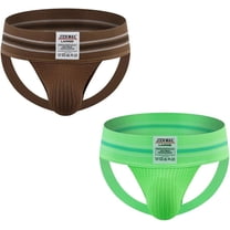 JOCKMAIL 2PCS/Pack Mens Jock Strap Briefs Men's Thongs Breathable Underwear Mens Bikini Underwear