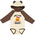 thumbnail image 3 of Inktastic Duck Lover Cute Girls Girls Long Sleeve Baby Bodysuit, 3 of 5