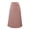 🔥 Pink, variant on Gifts USSUMA Loose Casual High-Waist Pleated Ankle-Length Skirt Flowing A-Line Full Hem Pull-On Comfortable Elastic Waist Boho Chic For Summer Travel Beach And Weekend Styling