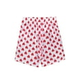 thumbnail image 5 of YiZYiF Mens Heart Print Classic Soft Boxer Shorts Loose Sports Pants White L, 5 of 7