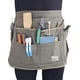 thumbnail image 4 of Canvas 8 Pockets Waist Apron Tool Belt for Chef Hairdresser Bartender Gardener Craftsman, Tool Organizer, 4 of 5
