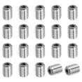 thumbnail image 1 of Unique Bargains Adaptateurs Filetage Manchon Réducteur Écrou M4x0.7 Mâle à M2x0.4 Femelle pour Réparer Insert Écrou Vis Réducteur 5mm 20 Pcs, 1 of 5