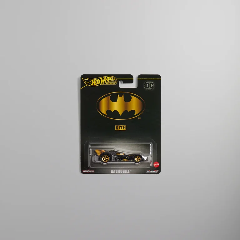 新品 KITH×Hot Wheels 希少なボックスロゴ仕様の限定バットモービル KITH BATMAN HOT WHEELS 1989 バットマンモービル Kith x Hot