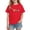 Red., variant on Agkizg Girls Graphic Tees,Kids Valentine's Day T-Shirt,Valentine's Day Top for Girls Modern Print Short Sleeve Blouse Fashion Holiday for Preteens Teens