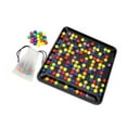 thumbnail image 4 of BELOVING Peg Board Beads Game Creative Rainbow Matching Game for Game Travel Children 168 pieces, 4 of 10