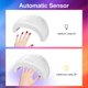 thumbnail image 2 of Nail Dryer Nail Lamp 3 Timers Curing Lamp Quick Drying for Nails Toes DIY Mainicure Tools, 2 of 5