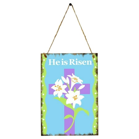 

Wooden Letters Easter Bunny Decoration Creative Pendant Decoration-Home