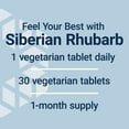 thumbnail image 5 of Life Extension Menopause 731™ – Siberian Rhubarb – Menopause Supplement for Women – Ease Hot Flashes, Mood Swings, Night Sweats Relief – Hormone-Free, Gluten-Free, Non-GMO, Vegetarian – 30 Tablets, 5 of 11