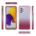 thumbnail image 2 of Takfox for Samsung Galaxy A52 5G Case, Crystal Clear Phone Case Full Body Rugged Cover Slim Shockproof Phone Bumper with [2 Tempered Glass Screen Protector] [Hard PC+Soft TPU ]- (6.5'' 2021)-Red, 2 of 6
