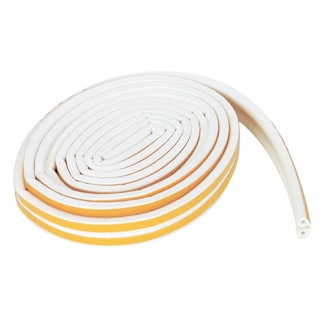Daily Qaailabf 10M Foam Weather Draught Excluder Self Adhesive Window Door Seal Strip