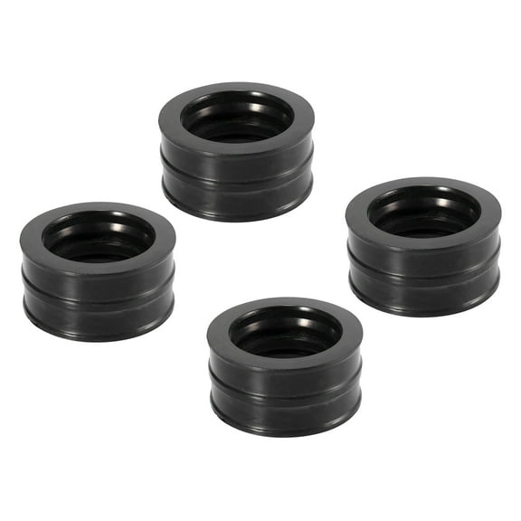 4pcs 16211-MB0-000 Motorcycle Carburetor Carb Intake Manifold Boot Joint for Honda Sabre 700 1984