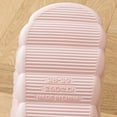 thumbnail image 6 of CAIXIA Women's Memory Foam Slippers for Comfort Soft Lined Indoor Outdoor Slide On with Heel Support and Non Sole,Pink, 6 of 6