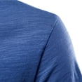 thumbnail image 5 of Mens Slim-Fit Cotton T-Shirts Comfort Soft Short Sleeve Lightweight V-Neck Shirts Tops Breathable Color Blouses, 5 of 7