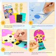 thumbnail image 2 of Kit de manualidades Foam Art Crafts VKPI con dibujos animados de princesas para niños mayores de 4 años, 2 of 6