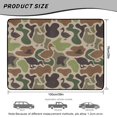 thumbnail image 7 of HUISEFOR Duck Camo Car Trunk Mat 29" x 39" Cargo Mat Rear Trunk Liner Anti Slip Vehicle Interior Accessories Easy Installation Universal Fit for Most Cars, 7 of 7
