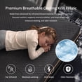 thumbnail image 4 of EGOHOME Black 12" Queen Mattress in a Box, Cooling Gel Memory Foam Mattress, Medium Plush, Motion Isolation& CertiPUR-US Certified, Adult, 4 of 13