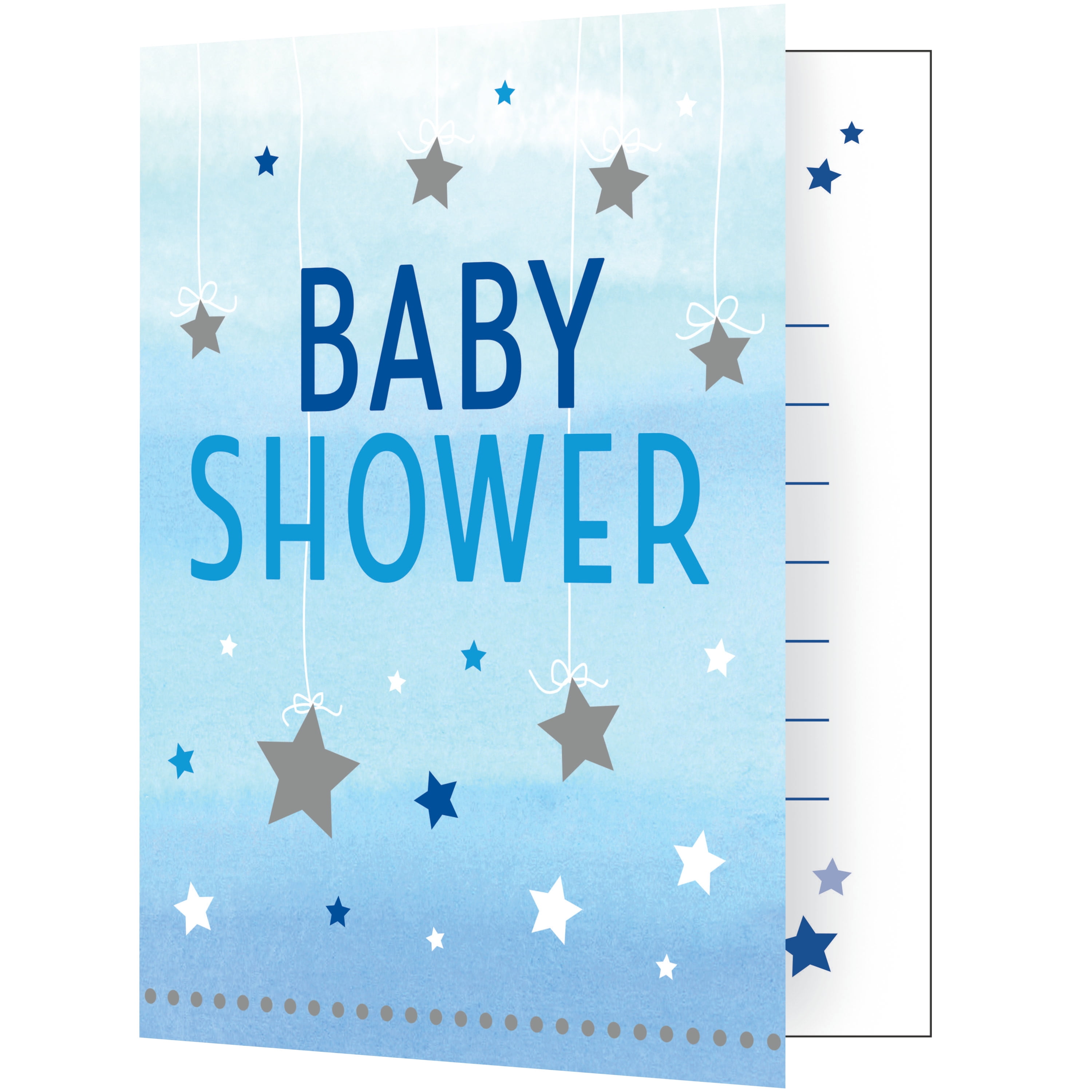 baby shower invitations boy walmart