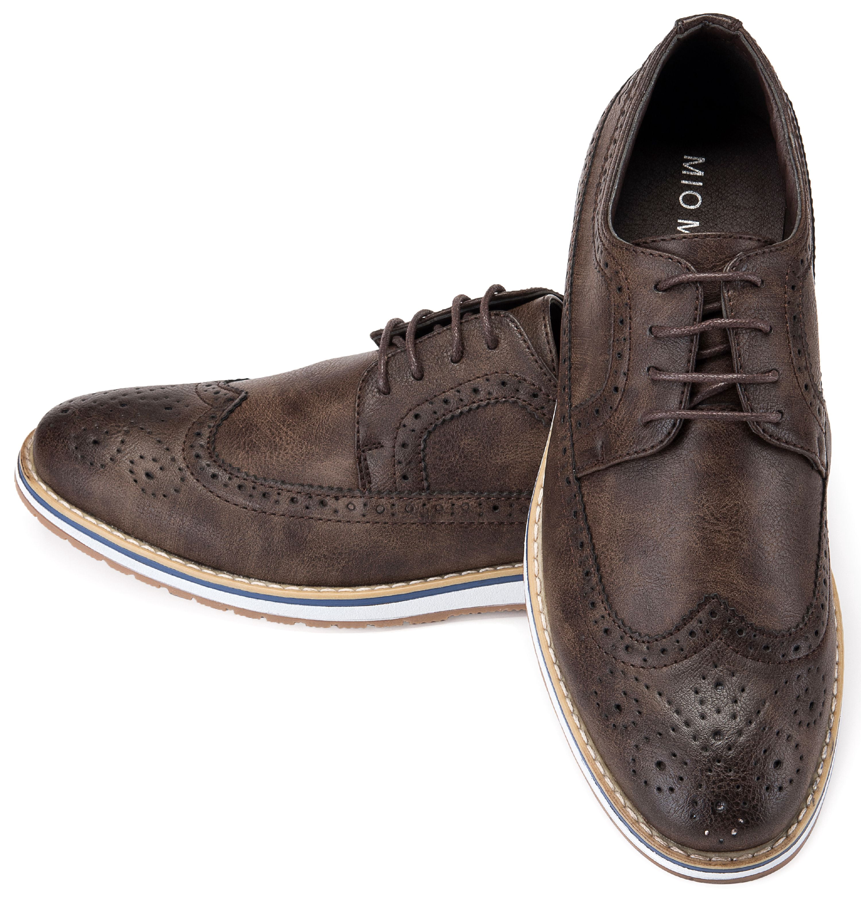 casual wingtip oxfords