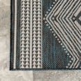 thumbnail image 4 of nuLOOM Ranya Tribal Indoor/Outdoor Area Rug, 5' x 8', Ranya Turquoise, 4 of 9