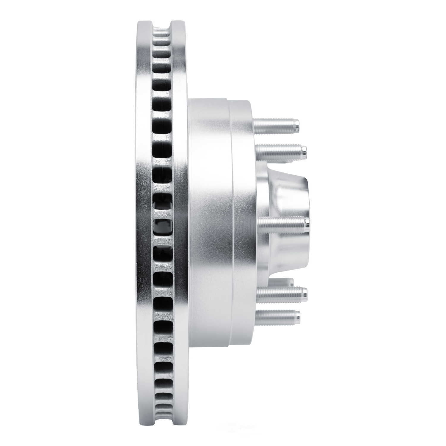 Dynamic Friction Company 631-54209R DFC Brake Rotor - Drilled And Slotted - Silver