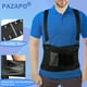thumbnail image 4 of PAZAPO - Faja lumbar para hombre y mujer - Soporte lumbar para levantamiento de pesas - Cinturón de soporte lumbar con tirantes extraíbles - Cinturón lumbar ajustable para entrenamiento, alivio del do, 4 of 5