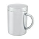 thumbnail image 1 of Taza De Campamento De Acero Inoxidable De Doble Pared Para Actividades Al Aire Libre Y Aislado Con Asa De Acero Inoxidable Para Café Caliente, 1 of 7