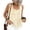 Beige |#4, variant on Women Summer Boho Lace Tie Front Tank Beach Vacation Top Button Down Sleeveless Cardigan Crop Y2k Tops Clothes 2026 Dark Blue M