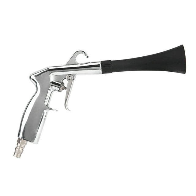 Pistola de limpieza interior de automóviles, herramientas de lavado de autos con pulso de aire (cabeza de trompeta) (cabeza masculina japonesa)