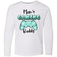 thumbnail image 3 of Inktastic Mom's Gaming Buddy- Aqua Controller Long Sleeve Youth T-Shirt, 3 of 5