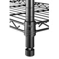 thumbnail image 4 of Whitmor Supreme 3 Tier Wire Shelving Black, 350 lb Capacity, 4 of 7