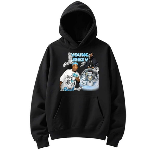 Jeezy Merch Pic Hoodie Sweatshirt Streetwear Unisex Winter&Spring Casual Fashion Pullovers