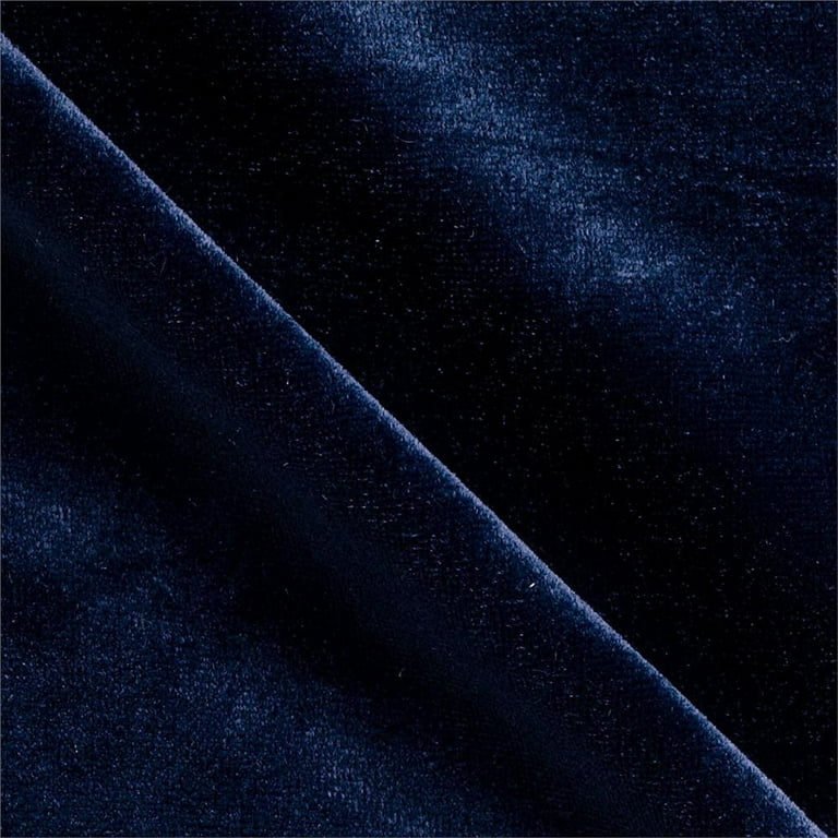  60 W Crushed Upholstery Velvet Royal Blue Upholstery Fabric :  Arts, Crafts & Sewing