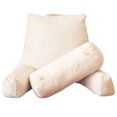 thumbnail image 1 of Reading Pillow Bedding Wedge Shredded Backrest Cushion with Arms, 1 of 7