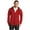 New Red-PK1, variant on District DT800 Young Men's The Concert Fleece Full Zip Hoodie, Big and Tall Hoodies and Sweatshirts