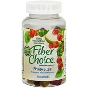 FiberChoice Prebiotic Fiber Supplement Fruity Bites Assorted Flavors - 90 ct